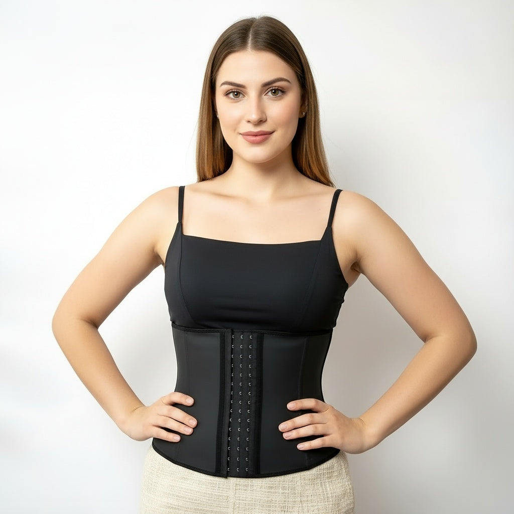 Three rows and six rows of body-shaping belts and sweat-inducing belts